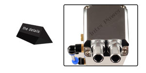 N54 135 335 535银方形和圆形油箱OCT1106的高品质钢坯铝集油罐罐挡板 - Product Image 4