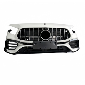Paraurti Anteriore di Alta Qualità, Adatto per <span class=keywords><strong>Mercedes</strong></span>-Benz Classe <span class=keywords><strong>A</strong></span> W177 A45 <span class=keywords><strong>AMG</strong></span>, Include Gruppo Ventola e Serbatoio Acqua Radiatore - Product Image 1
