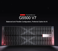 Serveur IA XFusion FusionServer V5 V6 V7 G5500 G530 G5600 G5200 G8600 Multi-GPU en rack pour l'entraînement de LLM