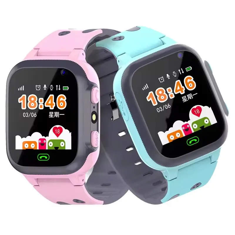 Werksartikel Kinder-Smartwatch GPS LBS Touchscreen SOS-SIM-Karte Telefonanruf wasserdichte Kinderuhr mit Kamera Kinderuhren Z1