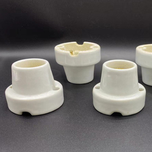 Portalámparas de Cerámica <span class=keywords><strong>E27</strong></span>, Base de Luz de Cerámica con Rosca Reforzada, Clásica para Iluminación de Suelo, Base Calefactora, Portalámparas para Mascotas - Product Image 4