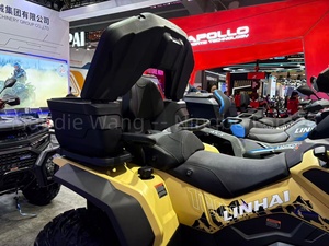 Boîte de rangement pour ATV de <span class=keywords><strong>125</strong></span> L de qualité supérieure pour CFMOTO AODES <span class=keywords><strong>Quad</strong></span> Bike, coffre arrière avec dossier, accessoires tout-terrain - Product Image 4