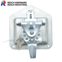 Serrure de boîte à outils pour remorques de bateaux et de camions en acier inoxydable de type 304 RPL014, serrure à poignée en T, accessoires de contrôle de cargaison