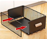 GOURMAID Schubladen-Auszugschrank-Organizer, Ausziehbarer Schrank-Organizer unter der Spüle, Ausziehregal