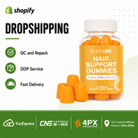 Gummies pour la croissance des cheveux, mélange nutritif, multivitamines, agent de sourcing de produits dropshipping performant sans MOQ, marque privée