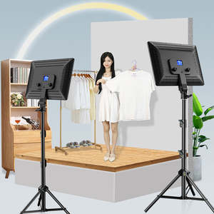 Luz LED Profesional de 14 Pulgadas para Selfies, Maquillaje y Fotografía, Iluminación LED Regulable para Ambiente de Belleza, Panel LED Regular - Product Image 6