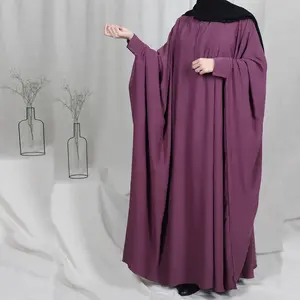 Custom Wholesale Eid Abaya Dress Dubai Turkey Robe Dress Women Jilbab Wholesale Prayer Abaya Jilbab