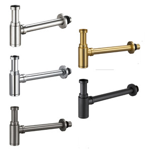 Chai bẫy thép không gỉ Siphon rửa lưu vực bồn rửa nhà bếp Siphon cho bồn rửa thoát nước mở rộng cho lưu vực chất thải và ổ cắm - Product Image 2