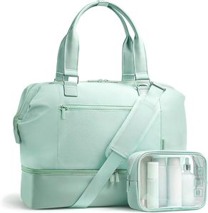 Sac de voyage, de sport ou de week-end en toile Oxford avec logo personnalisé, poche pour trolley et poignée, taille sur mesure - Product Image 1