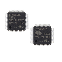 STM8S207CBT6 LQFP48 8 bits MCU nouveauté Original Circuit intégré IC 24 MHz STM8 microcontrôleurs et processeurs FPGA