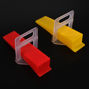 100 uds/Taschen Kunststoff Fliese Nivelliersystem Clips Und Keile Fliesen Nivellierung Abstandhalter 1/32 "1/16" 1/8 "nivelador a - Product Image 5