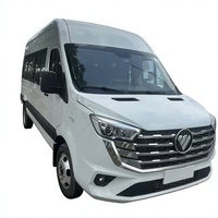 Foton Toano Mini Bus 15 places Diesel Van de transport de passagers Conduite à gauche Euro 6 Nouveau minibus pour le transport en Afrique