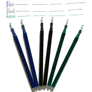ballpoint कलम 0.7mm पायलट Suppliers-रंग 0.7mm नीला काला स्याही जेल कलम Erasable फिर से भरना रॉड Erasable कलम धो सकते हैं संभाल स्कूल लेखन स्टेशनरी जेल स्याही कलम