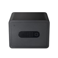 Caja Fuerte Inteligente Xiaomi Mijia, Caja de Seguridad Pequeña para el Hogar, Mini Caja Fuerte con Contraseña y Huella Dactilar Antirrobo, Archivador de Oficina, Caja Fuerte Invisible para Mesita de Noche