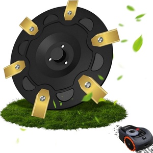 Lame de tondeuse robotisée en acier inoxydable 35*18*0.9mm compatible avec les lames de robot tondeuse Segway Navimow, lames ECOVACS Goat - Product Image 5