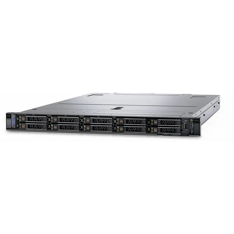 Dell PowerEdge R650xs server asli Intel Xeon 4310 2.10GHz H745 RAID rak kartu server