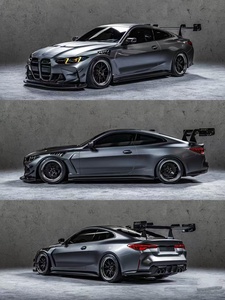 Nouveau kit carrosserie en fibre de carbone sèche pour G80 G82 M3 M4 avec lèvre avant, diffuseur, spoiler, capot et ailes pour la rétrofit/la mise à niveau - Product Image 6