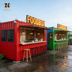 Caffetteria Container alla Moda da Fabbrica Cinese, Completamente Attrezzata e Personalizzabile per <span class=keywords><strong>Delizie</strong></span> Espresso - Product Image 1