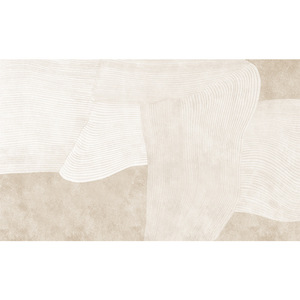 EIFFEL HOME Alfombra a rayas color crema, tela de fibra de poliéster, para sala de estar, dormitorio, impermeable, resistente a las manchas, fácil cuidado 2026 - Product Image 4