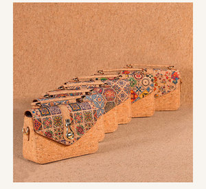 <span class=keywords><strong>Sac</strong></span> bandoulière rétro WS216 à motif géométrique écorce, deux sangles, en PU écologique, pour l'été/l'hiver - Product Image 1