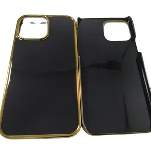 PHONE CASE FOR IPHONE Series Custom Luxury Gold Plated Phone Case Accept Rose Gold Plating Craft Phone Cover OEM ODM