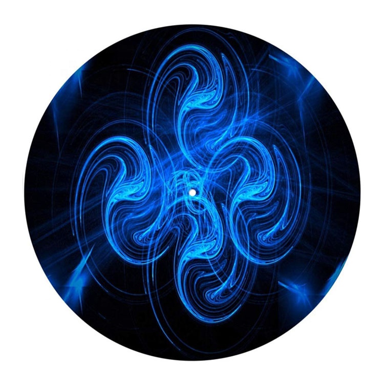 Коврик для проигрывателя, виниловый мат для проигрывания царапин, 12 дюймов