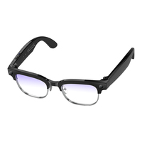 Lunettes de traduction IA demi-cadre Sanvnet W630 avec caméra 8MP, application HeyCyan, batterie 290 mAh - Vidéo POV, lecture de musique et anti-tremblement