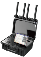 Detector de Drones Portátil COL-TL1B, Tipo Maletín, Alcance de 10 km, Control Remoto WIFI, Alarma con Volumen Ajustable, Batería de Litio, Seguridad UAV