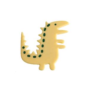 Pince à cheveux et épingle en acrylique fantaisie de haute qualité, motif dinosaure vert, mignonne et tendance, pour accessoires de fête pour filles - Product Image 5