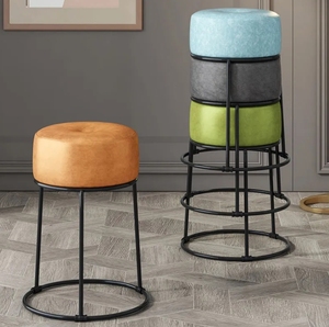 Simple Dining <strong>Table</strong> <strong>Stool</strong>, Fashionable Round <strong>Stool</strong> - Product Image 1