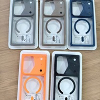 Étui de téléphone en élastomère thermoplastique J3 magnétique 2-en-1 avec cadre coloré et refroidissement, style Ins, pour Samsung S24/S25/S26 Plus