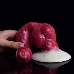 Faak Lesben <span class=keywords><strong>Strap</strong></span> <span class=keywords><strong>on</strong></span> <span class=keywords><strong>Dildo</strong></span> Hunde knoten Silikon <span class=keywords><strong>Dildo</strong></span> flexible tragbare Penis für Frauen Sexspielzeug - Product Image 6