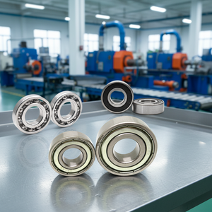 Cuscinetti a Sfera a Gola Profonda ZOTY Tutti i Modelli 6000 6200 6300 6700 6800 6900 16000 63800 Serie RS 2RS Z ZZ RZ in Acciaio Cromato - Product Image 1