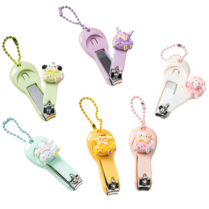 Juego <span class=keywords><strong>de</strong></span> cortaúñas plegable portátil <span class=keywords><strong>Sanrio</strong></span>, cortaúñas <span class=keywords><strong>de</strong></span> plástico a prueba <span class=keywords><strong>de</strong></span> salpicaduras para estudiantes y niños, uso <span class=keywords><strong>de</strong></span> dedos - Product Image 5