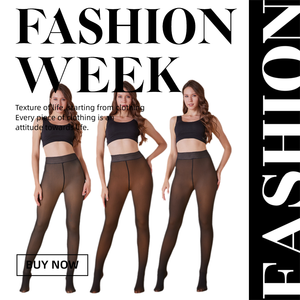 2025 <strong>Women's</strong> Plus Size Warm Pantyhose <strong>Tights</strong> Dark <strong>Brown</strong> 200g/300g Thick Fleece Lined Translucent <strong>Tights</strong> for <strong>Women</strong> Winter - Product Image 6