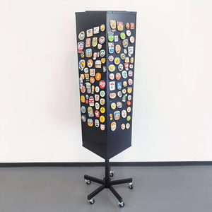 Présentoir Magnétique Professionnel Rotatif en Métal Robuste pour Réfrigérateurs sur Pied dans les Magasins de Détail - Product Image 2