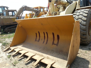 Engineering Construction Used Caterpillar 966G Wheel Loader Stable <b>Running</b> For Quarry And Farm Work - Product Image 4
