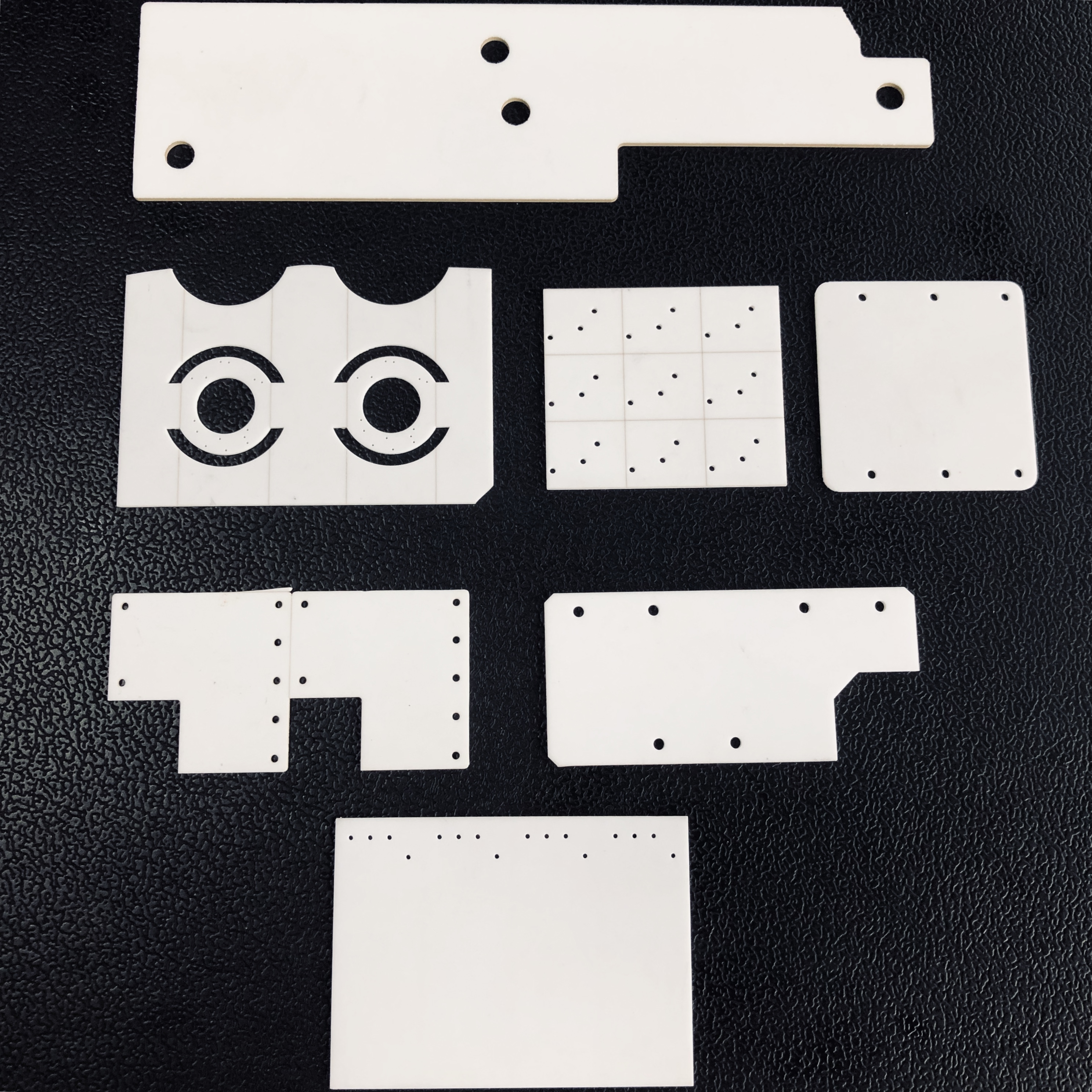 1500 высокотемпературная квадратная пластина 96, глиноземный керамический лист