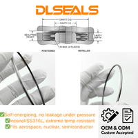Sello Metálico E de Acero Inoxidable SS304 SS316L, Sellado de Brida Personalizado de Alta Temperatura y Alto Vacío para Bomba de Vacío