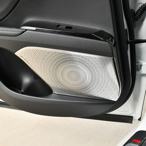 Nouveau pour le modèle 24-25, 9ème génération, pour cadre de haut-parleur de porte, acier inoxydable noir, couverture audio dédiée pour l'intérieur - Product Image 1