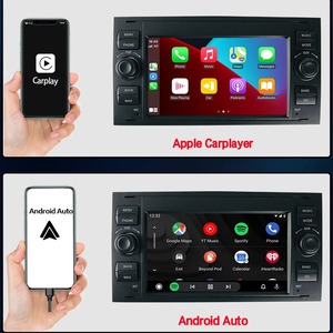 Navegación GPS de vídeo para coche con Android 14 DE 4 núcleos 2 + 64G con WiFi para imagen en imagen y pantalla dividida Bluetooth para Ford Dashboard MP3 - Product Image 4