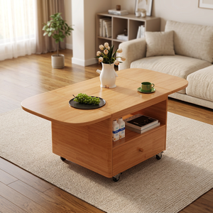 Farmhouse Wooden End <b>Table</b> with Drawer, Storage <b>Side</b> <b>Table</b>, <b>Sofa</b> <b>Side</b> Accent <b>Table</b> for Living Room Entryway Bedroom - Product Image 1
