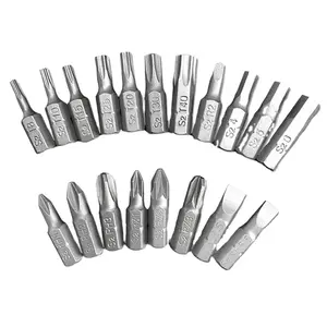 TaiwanS2 CRV Repairing Tools Hex Torx Star Screwdriver Bit Set T5 T6 T7 T8 T9 T10 T15 T20 T25 T27 T30 T40