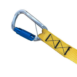 Оптовая продажа, высококачественный защитный шнур для защиты от падения с двойным крюком на открытом воздухе, защитное оборудование - Product Image 4