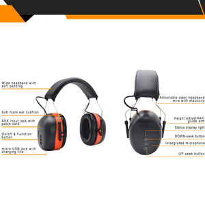 Tai nghe bảo hộ thính giác tích hợp <span class=keywords><strong>Bluetooth</strong></span> 5.0, có pin thay thế - Product Image 4