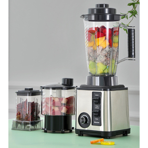 Procesador de Alimentos Multifuncional de Alta Velocidad, Comercial, de Uso Pesado, y Exprimidor, Mezclador, Molinillo, Acero Inoxidable, 3 en 1, Licuadora - Product Image 2