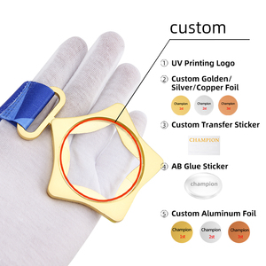 Medaglie a Forma di <span class=keywords><strong>Stella</strong></span> in Metallo JINZUN, Premi Souvenir per Attività Commerciali e Competizioni, Medaglie a <span class=keywords><strong>Stella</strong></span> Personalizzate Economiche e di Grandi Dimensioni - Product Image 5