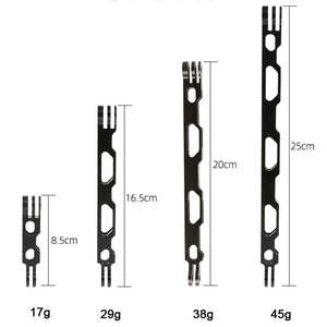 Support de caméra sport en alliage d'aluminium léger à conception creuse et faible résistance au vent, bras d'extension invisible pour casque GoPro - Product Image 3
