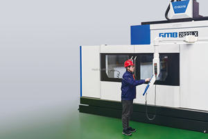 GMB2822LX Fraiseuse CNC à portique 5 axes <span class=keywords><strong>Centre</strong></span> d'usinage pour le traitement des blocs moteurs automobiles - Product Image 2