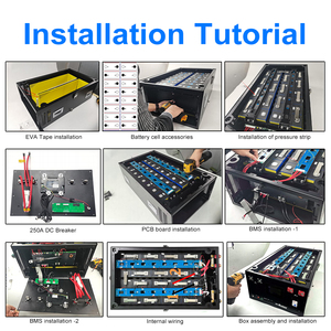 จัดส่งฟรีในสหภาพยุโรป ชุดกล่อง DIY JK BMS 48V 280AH/314AH/334AH ไม่ร<span class=keywords><strong>ว</strong></span>มเซลล์แบตเตอรี่ - Product Image 5